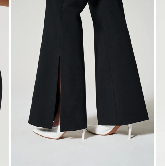 SPANX Perfect Pant Split Hem Wide Leg NWT Large Tall - Picture 4 of 13